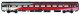 L.S. Models LS44055-1  Personenwagen ICRm 2.Kl. B FYRA Wg.21 Endwagen  Ep. VI NS