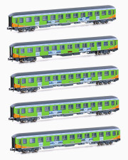 L.S. Models LS96034  5er-Set Personenwagen...