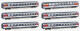 L.S. Models LS97031AC  7er-Set Personenwagen EC9 Hamburg-Z&uuml;rich  Ep. VI SBB  AC