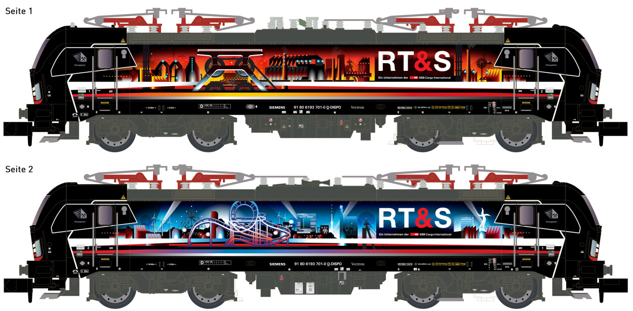 L.S. Models LS97996DC  E-Lok BR 193 701 Ruhrpiercer  Ep. VI SBB