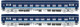 L.S. Models LS98001N  2er-Set Liegewagen Bcmz 834  Ep. V CD