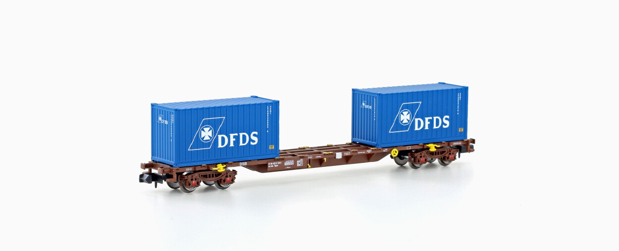 MFTrain MF33447  Containerwagen Sgns  Ep. IV DSB