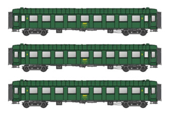 L.S. Models MW40933  3er-Set Personenwagen OCEM A8+B9+B9...