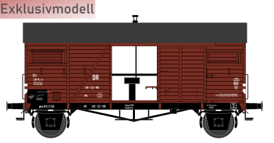 H&Auml;DL 0113663 Mannschaftswagen Nordhausen Ms Ep. III DR Exklusivmodell Nr. 1