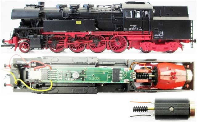 sb modellbau 11551 Motorisierungssatz für Gützold BR 65 TT