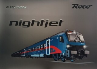 Roco 5510005 7er Set Personenwagen Nightjet Black Edition...