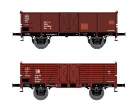 H&Auml;DL 25051 G&uuml;terwagenset II, 2 offene...