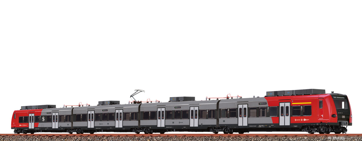 Brawa 44655 H0 Elektrotriebwagen BR 424 DB AG, S-Bahn Köln (KölnHansaring) Ep. VI, AC Digital EXTRA