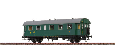 Brawa 46762 H0 Einheits-Durchgangswagen AB2mp CFL Ep....