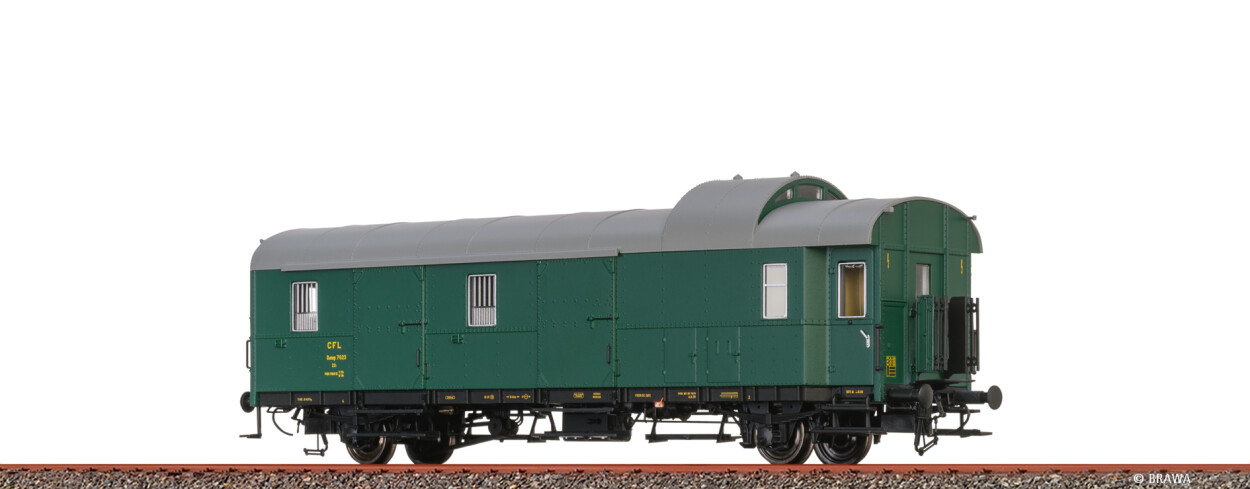 Brawa 46833 H0 Gepäckwagen D2mep CFL Ep. III, AC LED