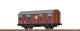 Brawa 50143 H0 Gedeckter G&uuml;terwagen Kmmhs56 &quot;Brandt&quot; DB Ep. III