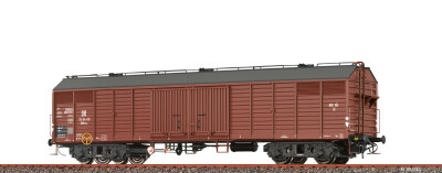 Brawa 50413 H0 Gedeckter G&uuml;terwagen GGhrsz DR Ep. III