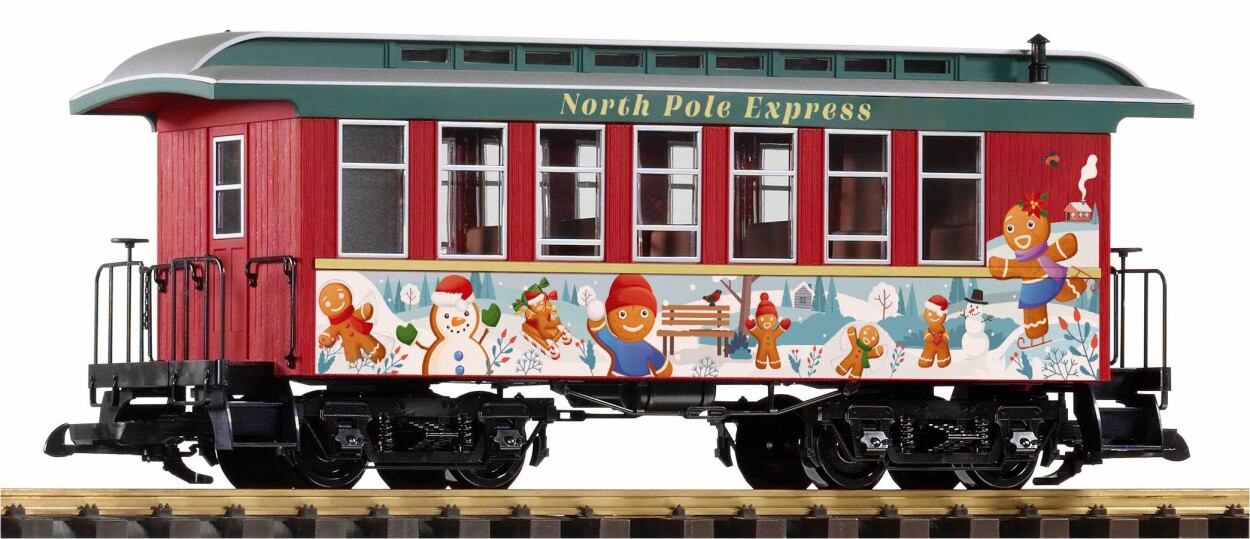 PIKO 38669 G-Perswg. North Pole Express (Wg.Nr. 1)