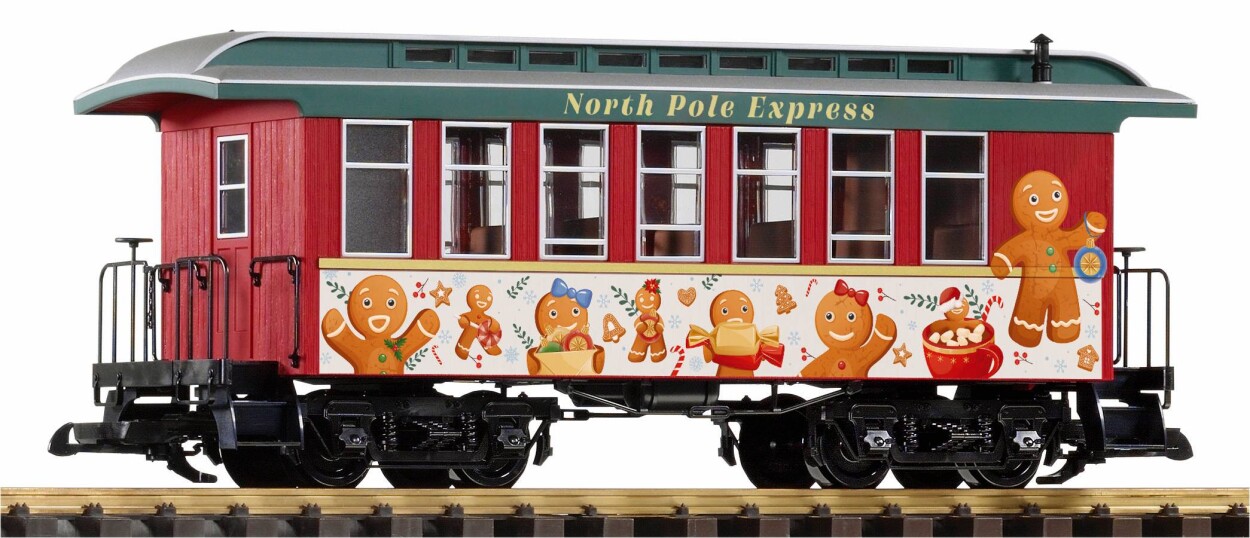 PIKO 38670 G-Perswg. North Pole Express (Wg.Nr. 2)