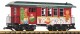 PIKO 38671 G-Pers/Packwg. North Pole Express