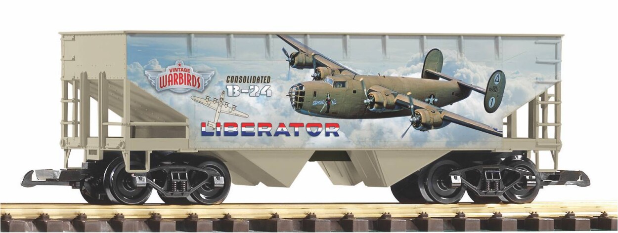 PIKO 38968 G-Schüttgutwg. Offset-Side Vintage Warbirds B-24