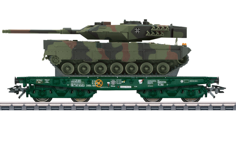 Märklin 48870 Schwerlastw.Rlmmps Leo 1 DB