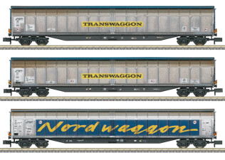 Minitrix 18297 Gro&szlig;raum-Schiebew.-Set MHI