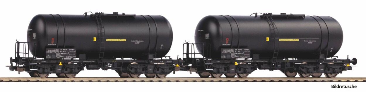 PIKO 28311 2er Set Kesselwg. 406Ra PKP IV