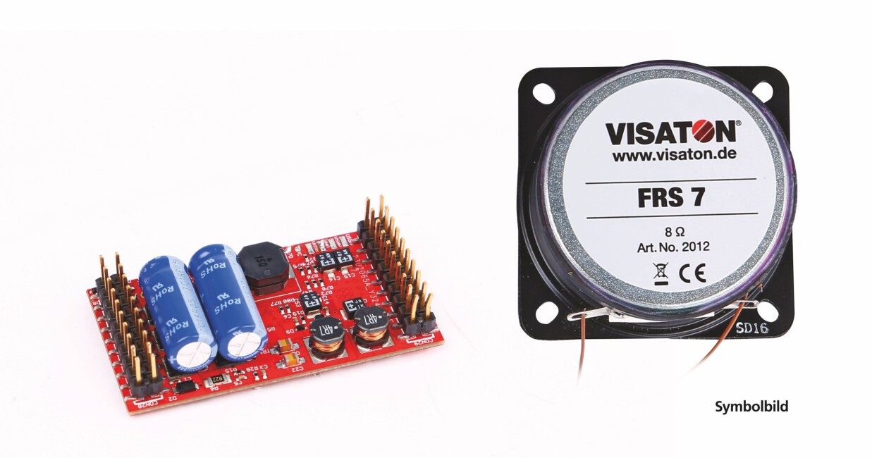 PIKO 36546 G-PSD XP 5.1 Sound BR 221 & Lautsprecher