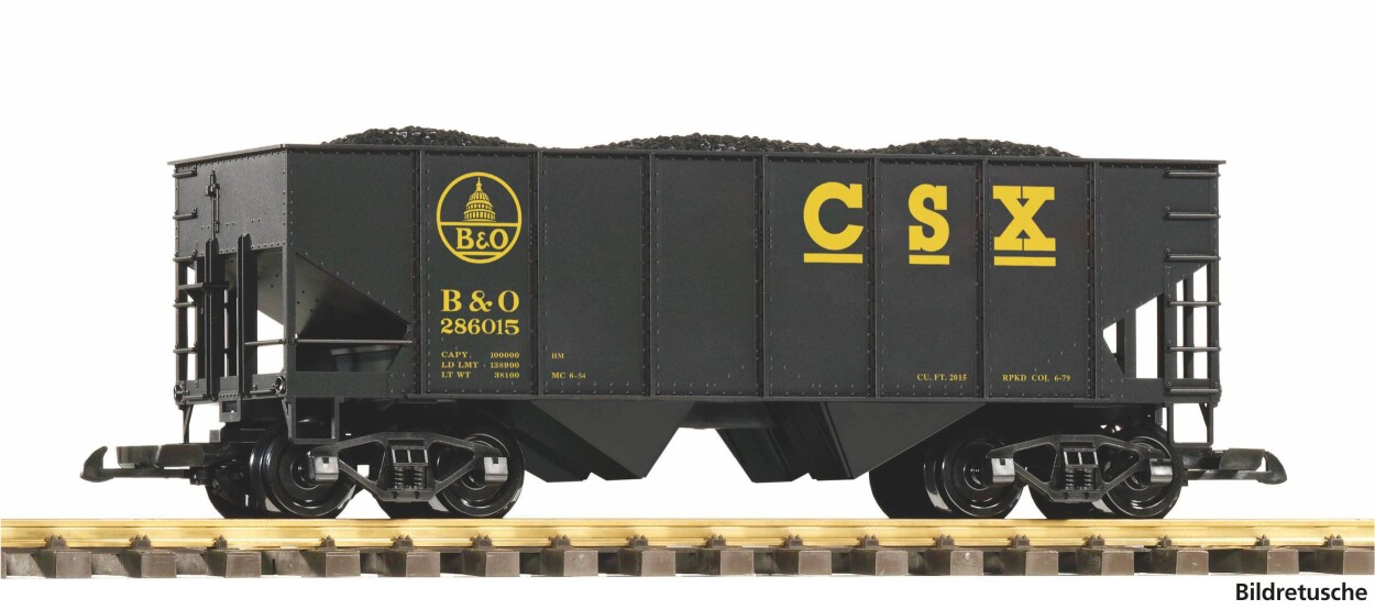 PIKO 38973 G-Schüttgutwg. CSX-B&O mit Kohleladung