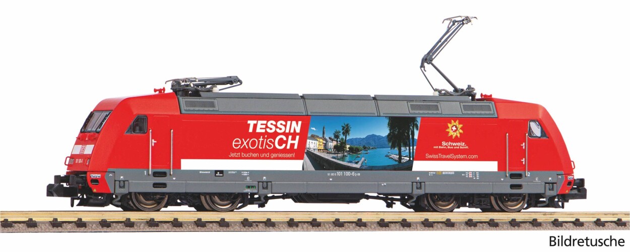 PIKO 40568 N-E-Lok BR 101 DB AG Tessin VI + DSS Next18