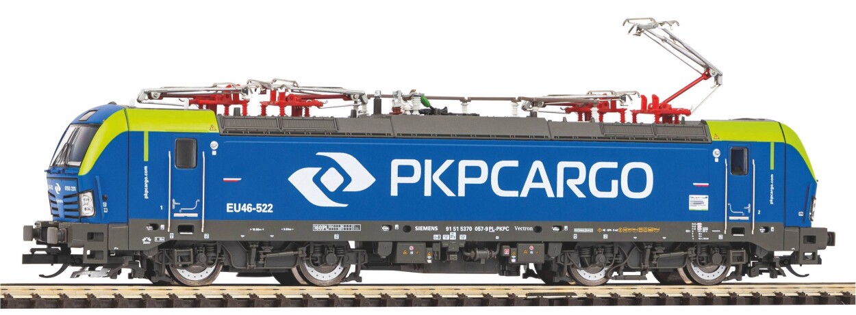 PIKO 47806 TT-E-Lok Vectron EU46 PKP Cargo VI + DSS PluX22