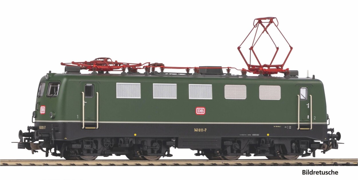 PIKO 51539 E-Lok BR 141 DB IV + PluX22 Dec. Sound AC