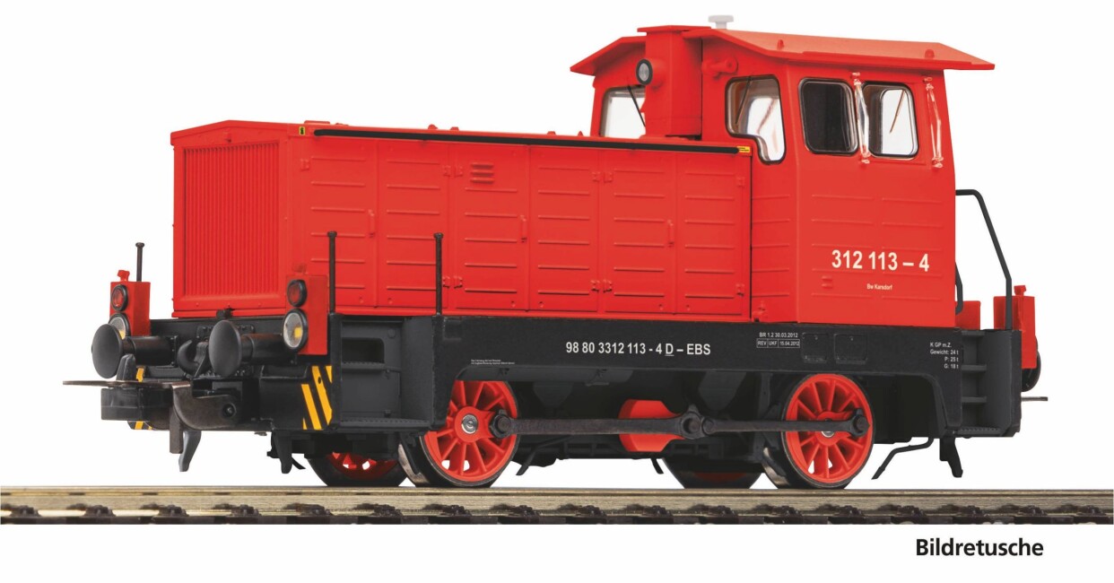 PIKO 52637 Diesellok BR 312 EBS VI + DSS PluX22