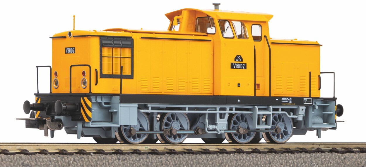PIKO 52987 Diesellok V 60 D-2 WTK IV + 8pol.Dec. Sound AC