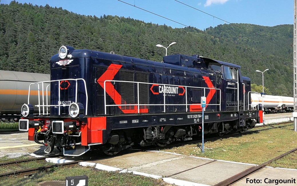 PIKO 59276 Diesellok SM42 CargoUnit VI + DSS 8pol.