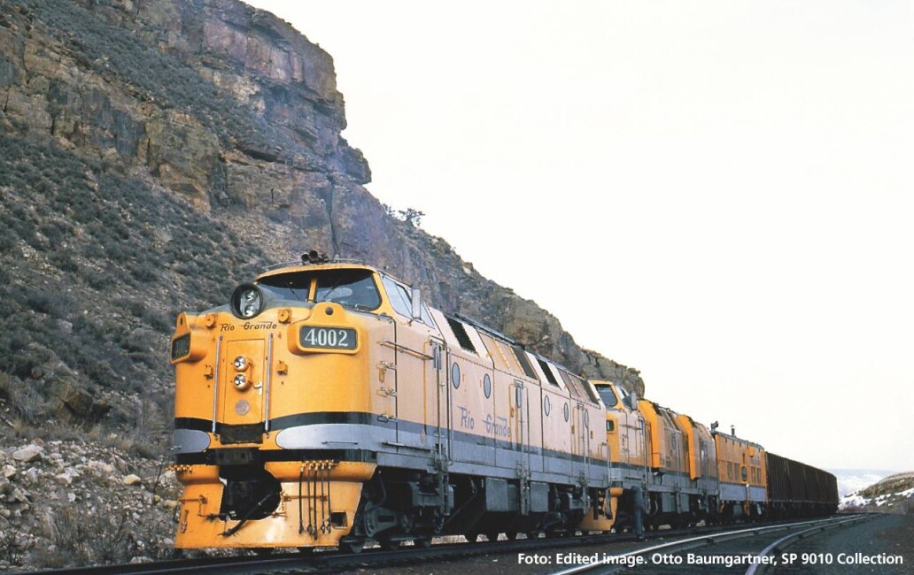 PIKO 97455 Diesellok ML 4002 D&RGW Ursprungsausführung + PluX22 Dec. Sound AC