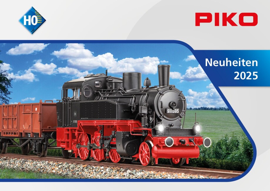 PIKO 99525 H0-Neuheiten Prospekt Moba/Geb 2025