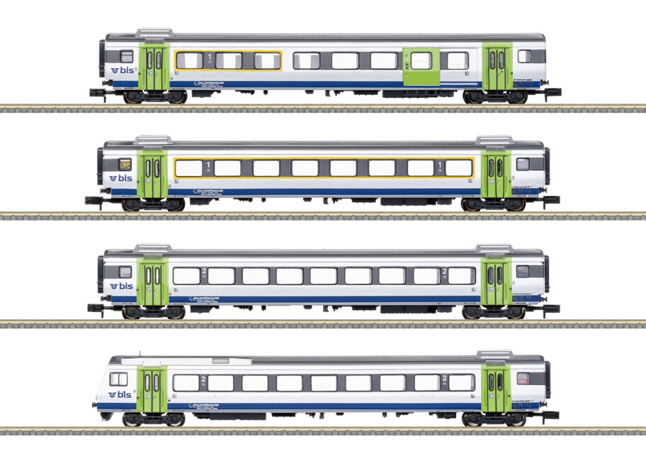 Minitrix 18293 Wagen-Set GoldenPassLine BLS