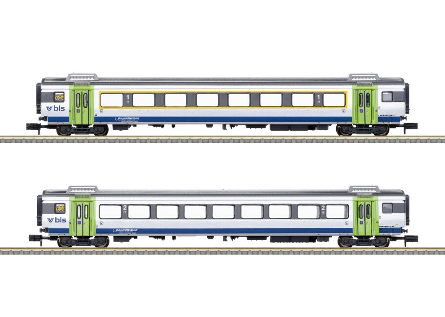 Minitrix 18294 Wagen-Set GoldenPassLine BLS