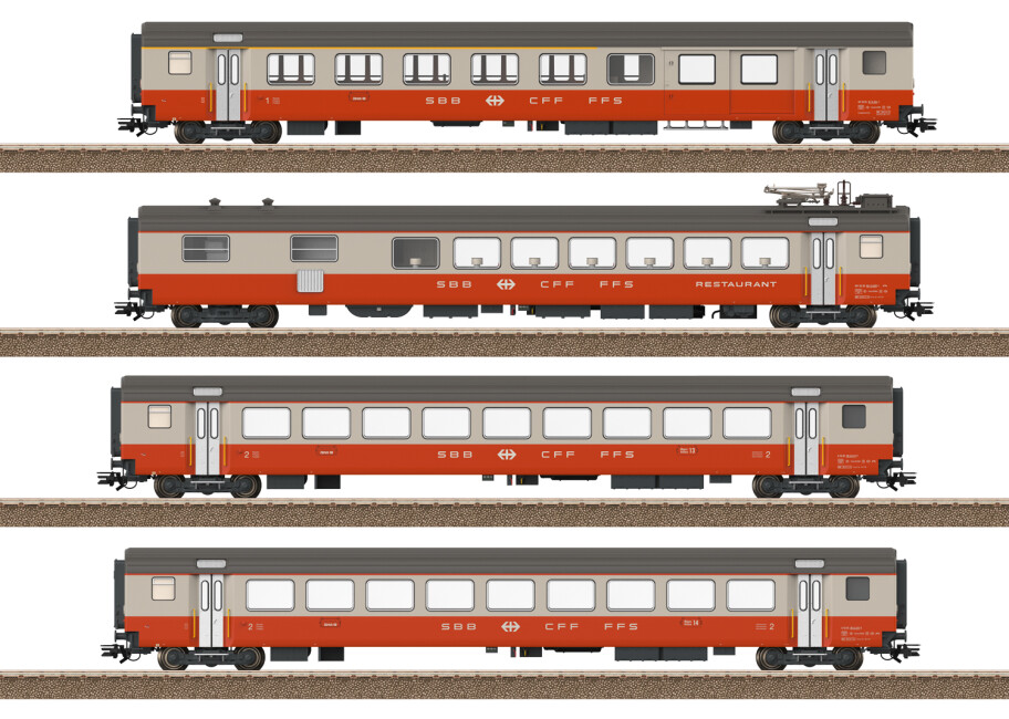 Trix 23690 Personenwagen-Set Swiss Expr.