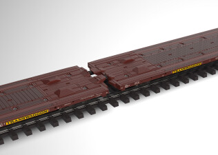 M&auml;rklin 47430 Flachwagen-Set DB AG