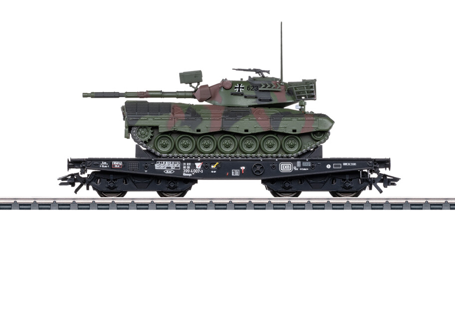 Märklin 48879 Schwerlast Rlmmps Leo 1A1