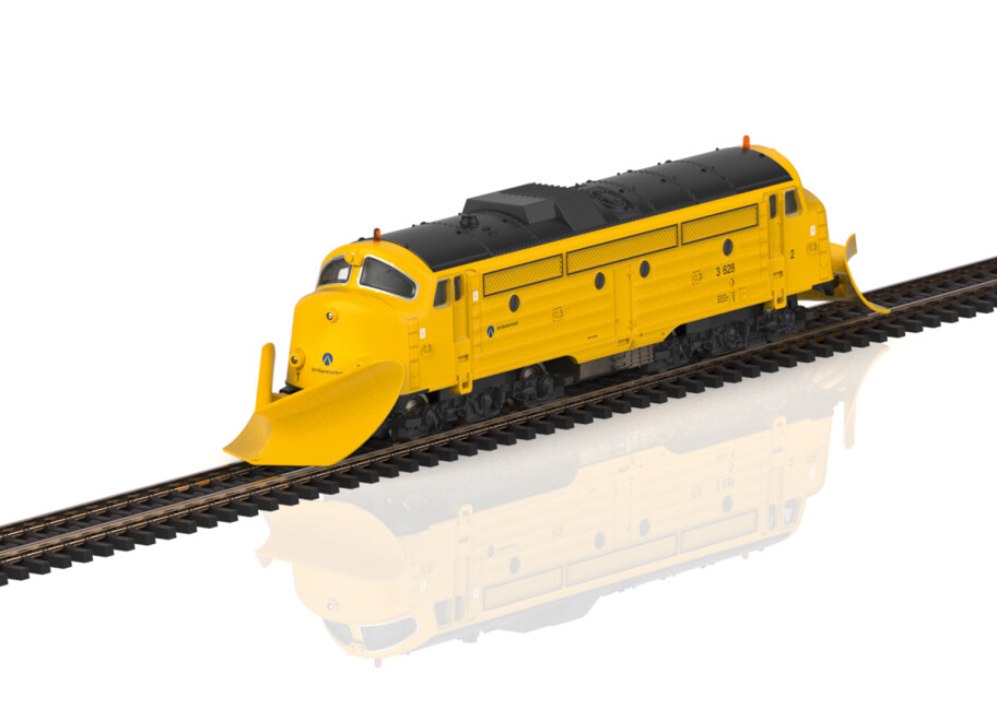 Märklin 88362 Diesellok Di3 628 NOHAB mit Schneepflug Ep. V JBV