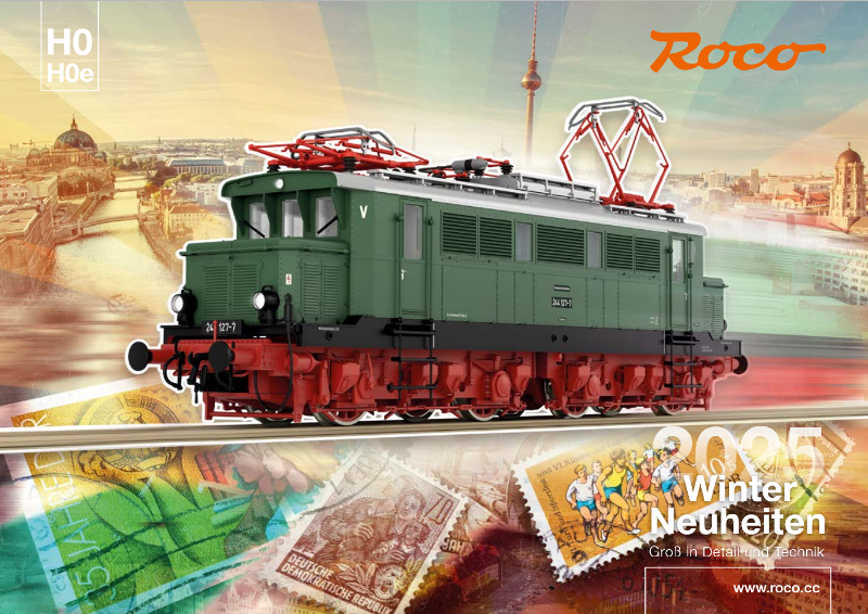 Roco 80130 Neuheitenkatalog Winter 2024/25