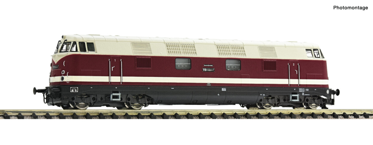 Fleischmann 7360028 Diesellokomotive 118 104-9, DR