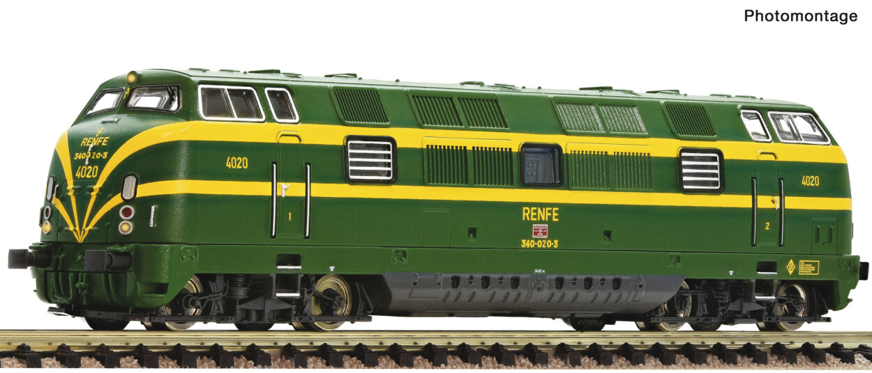 Fleischmann 7370026 Diesellokomotive 340-020-3, RENFE