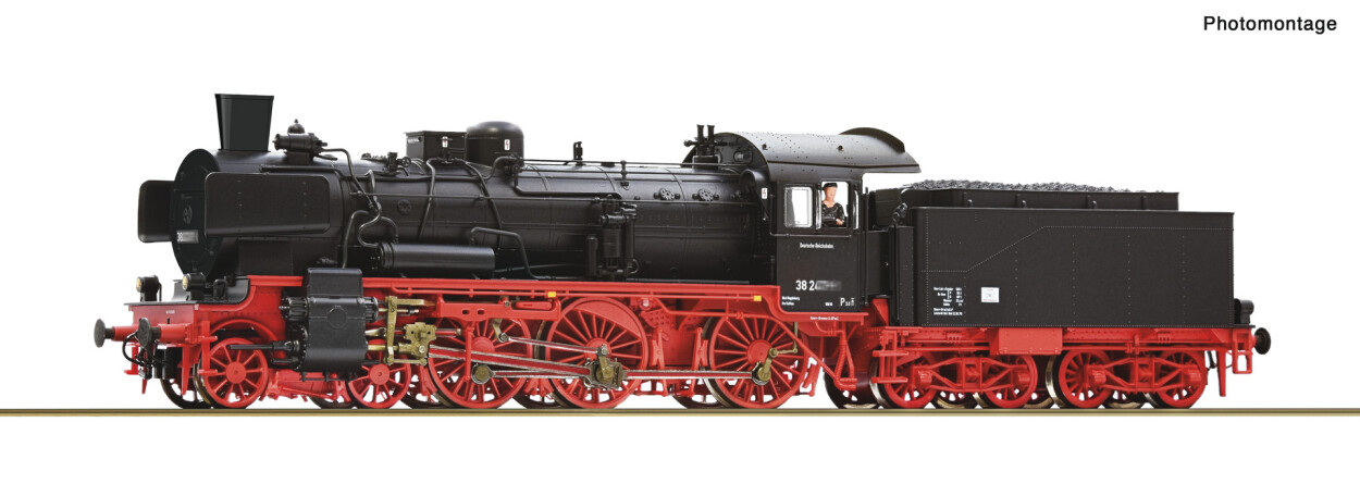 Roco 71397 Dampflokomotive 38 2833, DR