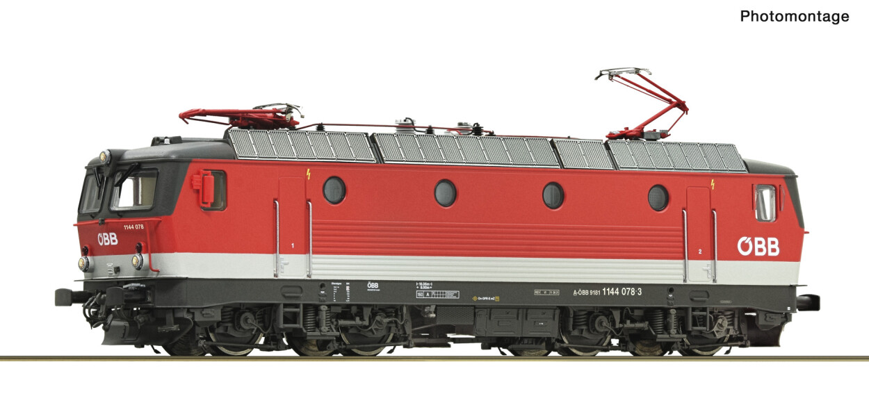 Roco 7500060 Elektrolokomotive 1144 078-3, ÖBB, analog