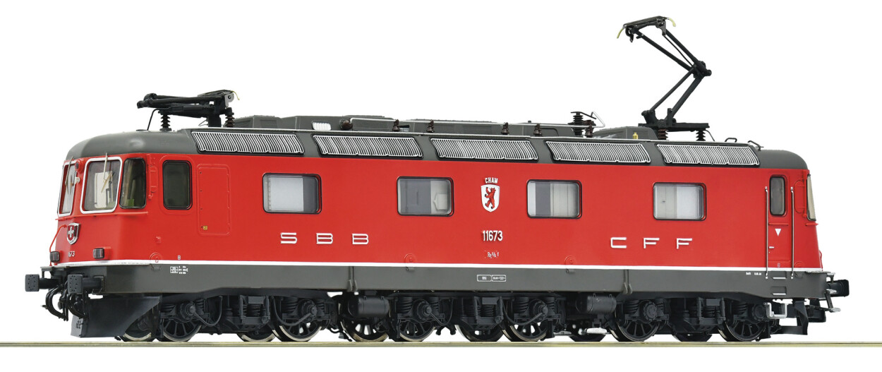 Roco 7510105 Elektrolokomotive Re 6/6 11673, SBB, digital mit Sound