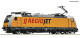 Roco 7510102 Elektrolokomotive 386 204-2, Regiojet, digital mit Sound