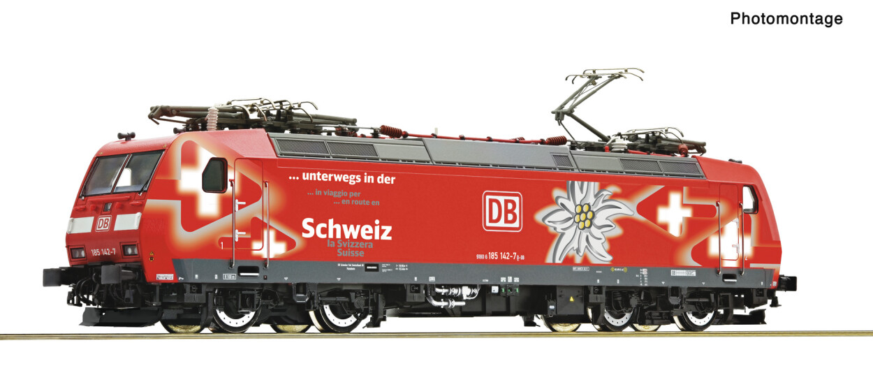 Roco 7510129 Elektrolokomotive 185 142-7, DB AG, digital mit Sound