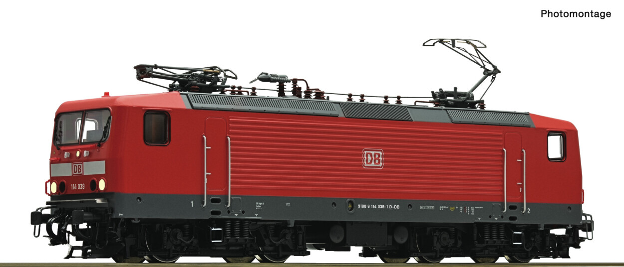 Roco 7500140 Elektrolokomotive 114 039-1, DB AG, analog