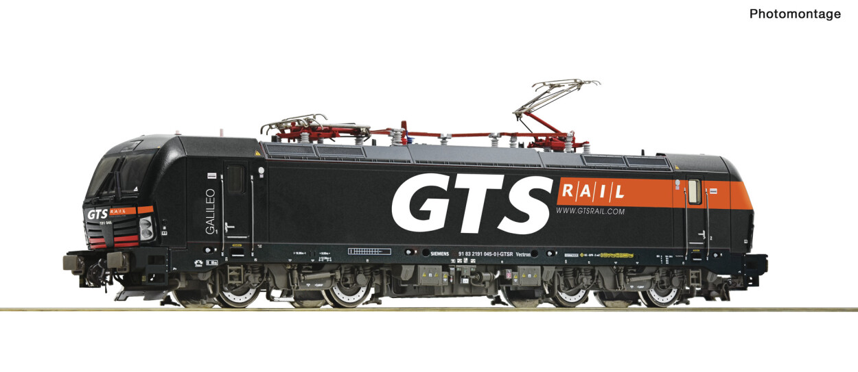 Roco 70323 Elektrolokomotive BR 191, GTS Rail, analog