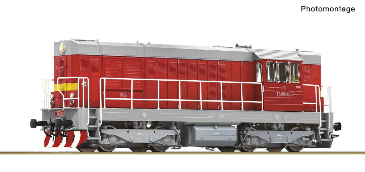 Roco 7300062 Diesellokomotive T 466.2129, CSD